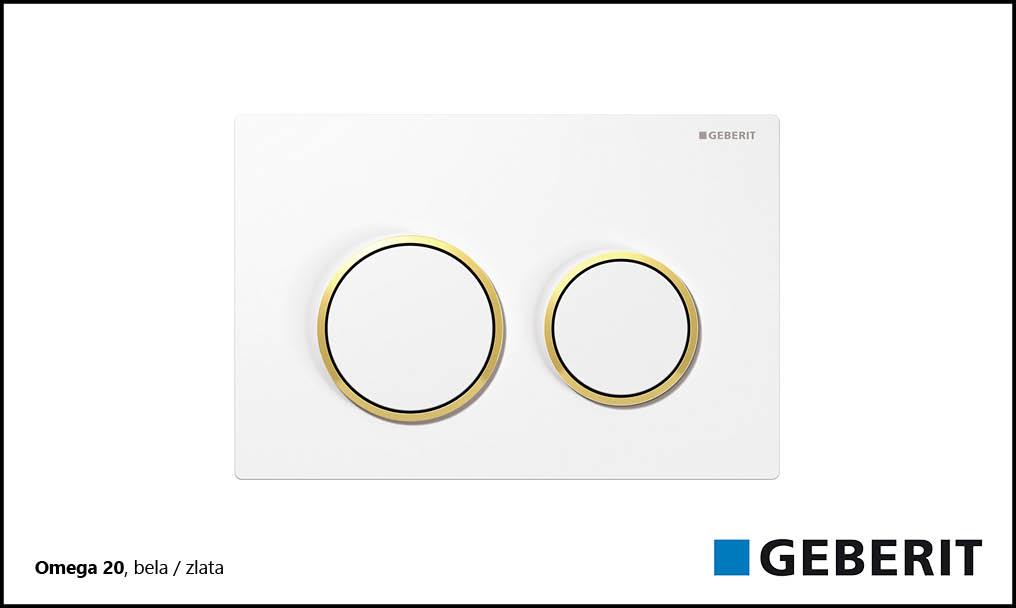 Omega 20 bela / zlata