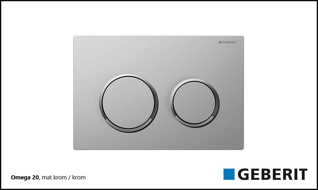 Omega 20 matkrom / krom