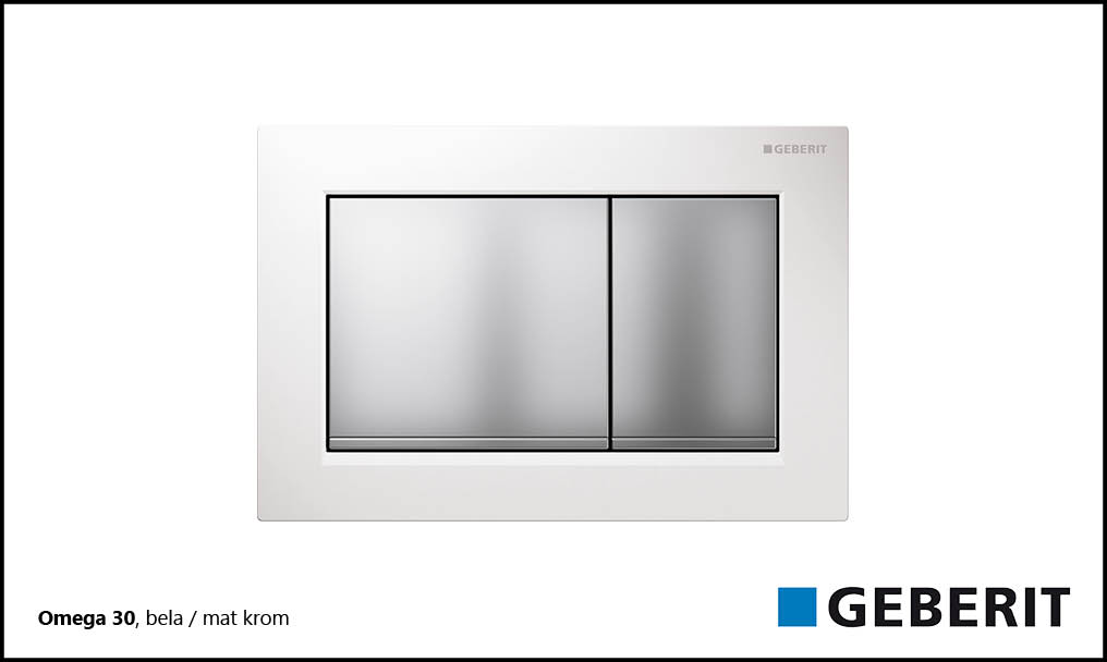 Omega 30 bela / matkrom