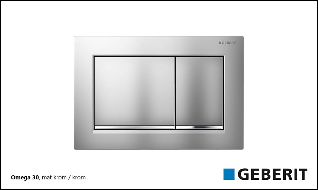 Omega 30 matkrom / krom