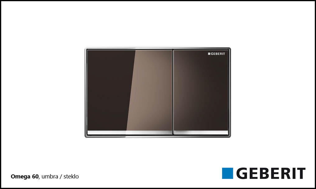 Omega 60 umbra / steklo